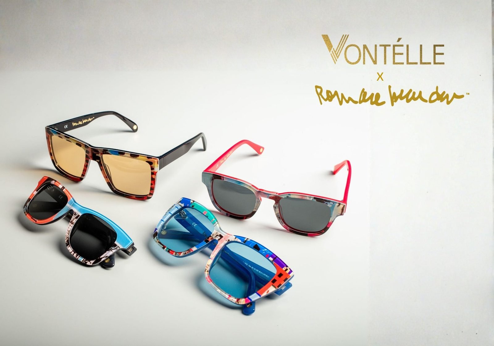Vontélle x Romare Bearden sunglasses